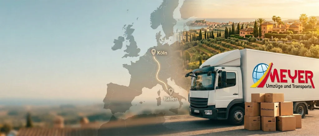 Umzug nach Italien