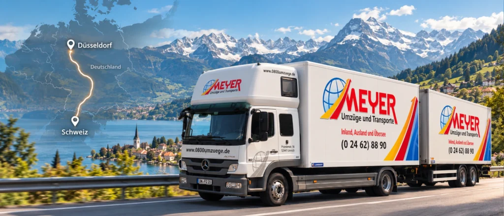 Umzugsunternehmen zwischen Deutschland und Schweiz – Meyer Umzüge