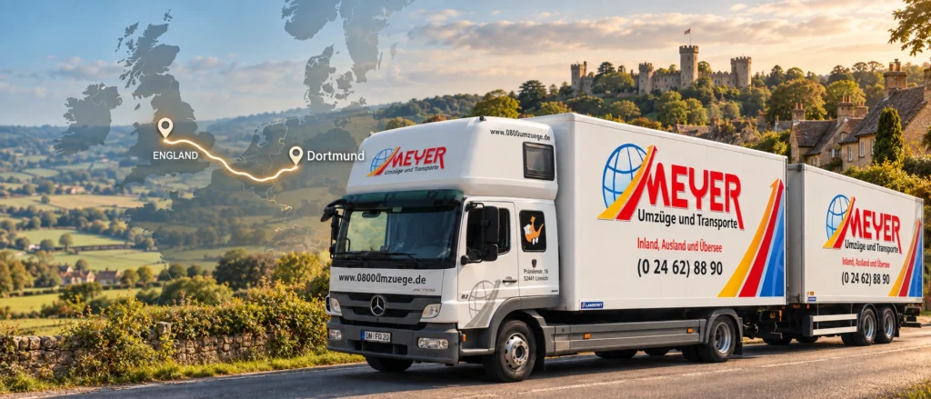 Umzugsunternehmen zwischen Deutschland und England – Meyer Umzüge