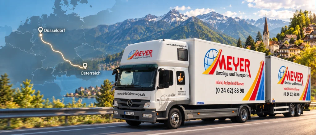 Umzugsunternehmen zwischen Deutschland und Österreich – Meyer Umzüge